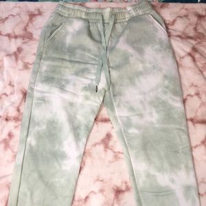 Mint green joggers, size L, Love Streak brand